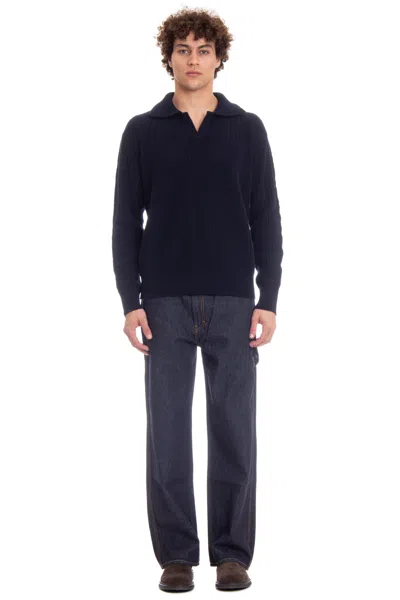 Roberto Collina Sweater Men Color Blue