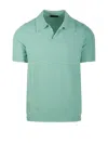 Roberto Collina Classic Short-sleeved Polo Sweater In Green