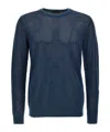 Roberto Collina Mesh Crew Neck Sweater