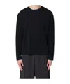 Roberto Collina Long-sleeve Crew-neck T-shirt In Blue