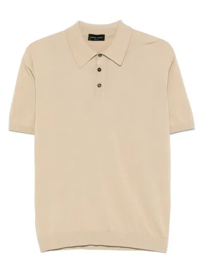 Roberto Collina Klassisches Poloshirt In Nude