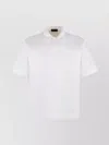 Roberto Collina Ribbed Collar Short Sleeves Polo Shirt