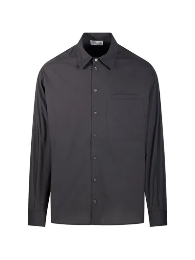Roberto Collina Cotton Overshirt In Multi
