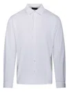 Roberto Collina Pointed Collar Long Sleeves Shirt In White