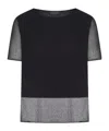 Roberto Collina Cotton T-shirt In Black