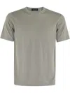 Roberto Collina Cotton T-shirt In Green