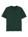 Roberto Collina Crew Neck Cotton T-shirt Clothing In Grün