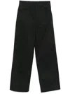Roberto Collina Cotton Trousers In Black