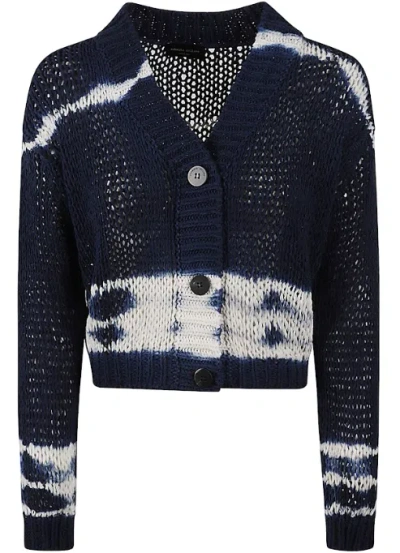Roberto Collina Cozy Blend Cotton-polyester Sweater In Blue