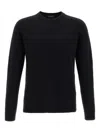 Roberto Collina Crew Neck Long-sleeved Sweater In Black