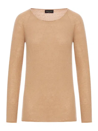 ROBERTO COLLINA CREW NECK CASHMERE SWEATER