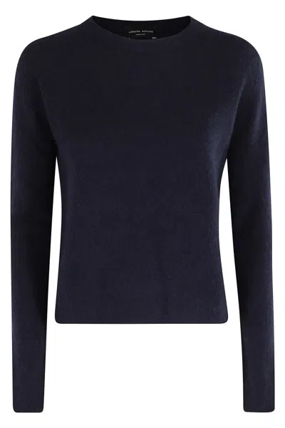 ROBERTO COLLINA CREW NECK CASHMERE SWEATER WITH LONG SLEEVES