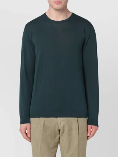 ROBERTO COLLINA CREW NECK COTTON SWEATER