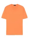 Roberto Collina Crew Neck Cotton T-shirt Clothing
