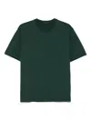 Roberto Collina Crew Neck Cotton T-shirt Clothing In Green