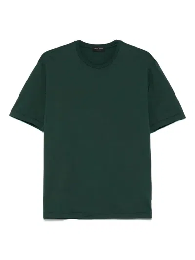 ROBERTO COLLINA CREW NECK COTTON T-SHIRT