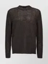 Roberto Collina Mesh Sweater Sweaters And Cardigans Brown
