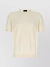 Roberto Collina Crew Neck Knitted T-shirt In White