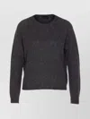 Roberto Collina Crew Neck Knitwear Soft Texture In Gray