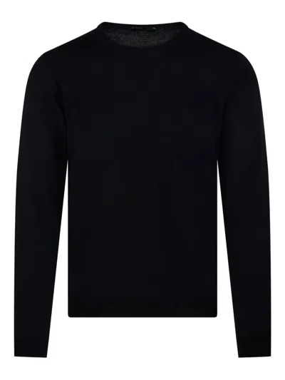 ROBERTO COLLINA CREW-NECK LONG-SLEEVE SWEATER