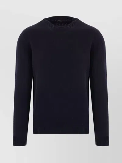 ROBERTO COLLINA CREW NECK LONG SLEEVE SWEATER