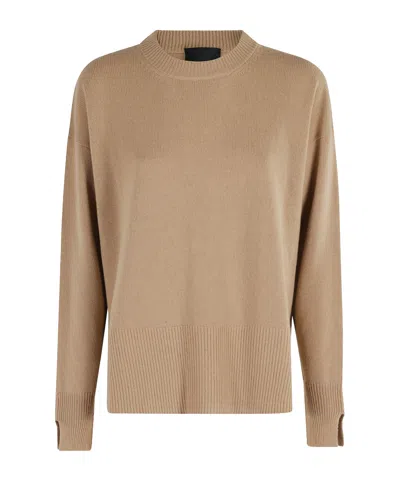 ROBERTO COLLINA CREW NECK LONG SLEEVE SWEATER
