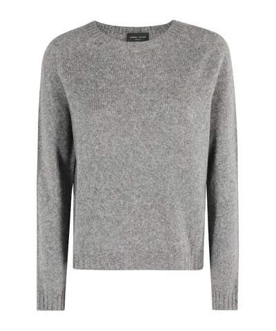 ROBERTO COLLINA CREW NECK LONG SLEEVE SWEATER
