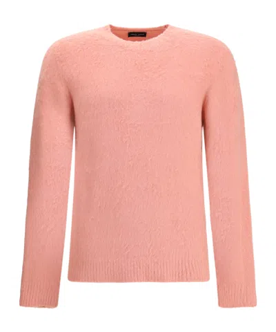 ROBERTO COLLINA PLUSH-EFFECT SWEATER
