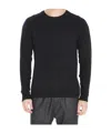 Roberto Collina Crew Neck Long-sleeved Sweater In Black