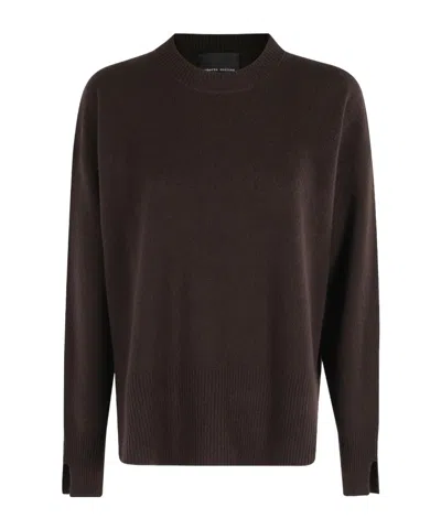 ROBERTO COLLINA CREW NECK LONG-SLEEVED SWEATER