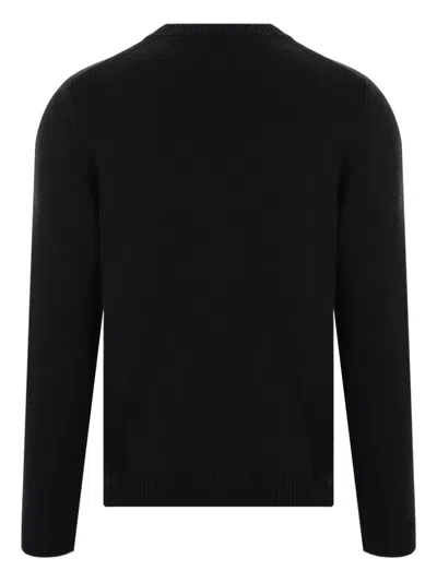 Roberto Collina Man Sweater Midnight Blue Size 40 Merino Wool