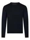 Roberto Collina Crew-neck Sweater In Black