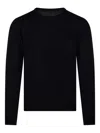 Roberto Collina Crew-neck Sweater In Black