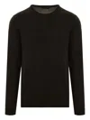 Roberto Collina Crew-neck Sweater In Black