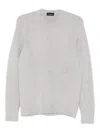 Roberto Collina Crew-neck Sweater In Gray