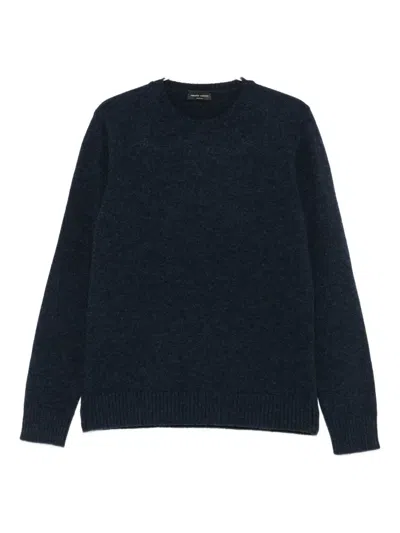 Roberto Collina Crew-neck Sweater In Green