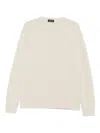 Roberto Collina Crew-neck Sweater In Neutral