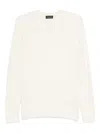 Roberto Collina Crew-neck Sweater In Neutral