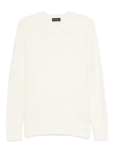 Roberto Collina Crew-neck Sweater In Neutral