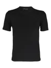 Roberto Collina Crew Neck T-shirt In Black