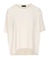 Roberto Collina Knitted Wool Knitted Top In White