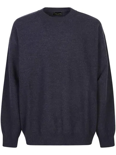 Roberto Collina Sweaters In Blue