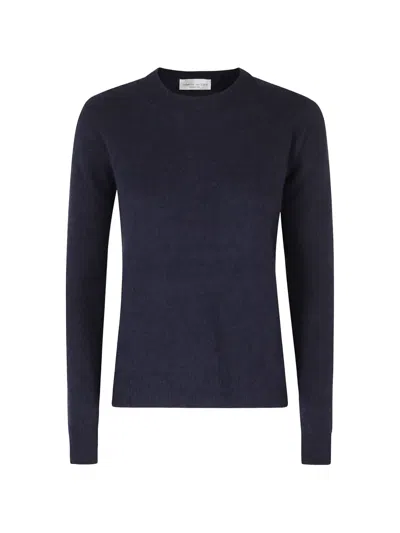 Roberto Collina Crew-neck Long-sleeve Sweater In Multi