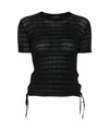 Roberto Collina Crewneck Sweater In Black