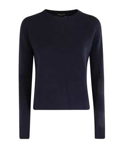 Roberto Collina Crewneck Sweater In Blue