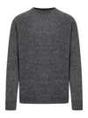 Roberto Collina Crewneck Sweater In Grey