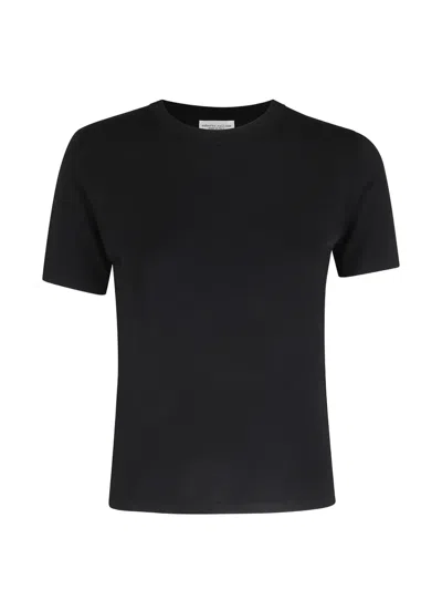 Roberto Collina Crew-neck T-shirt In Black