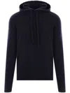 ROBERTO COLLINA ROBERTO COLLINA DRAWSTRING KNIT HOODIE