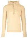 ROBERTO COLLINA ROBERTO COLLINA DRAWSTRING RIBBED HOODIE