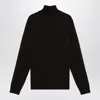 Roberto Collina Merino Wool Jumper In Black